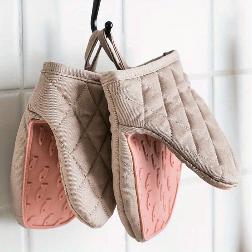 Kitchen Baking Gloves - 1 Adet Balık Şeklinde Silikon Yanmaz
