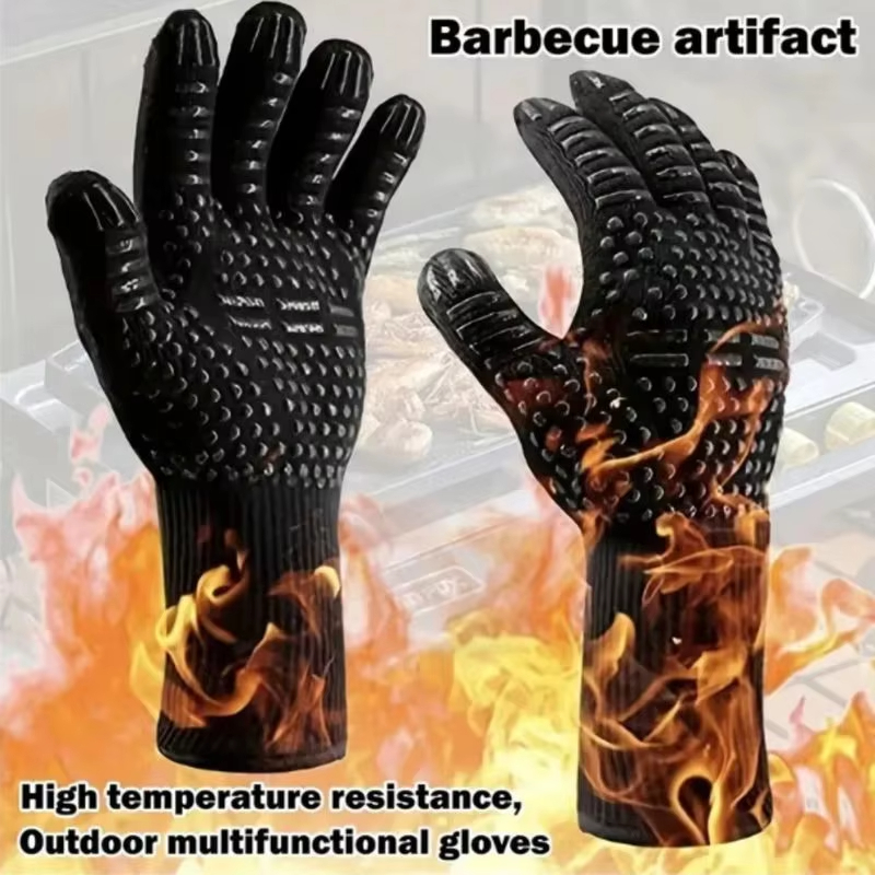Kitchen Baking Gloves - Tek Parça Barbekü Eldivenleri Yüksek Sıcaklık
