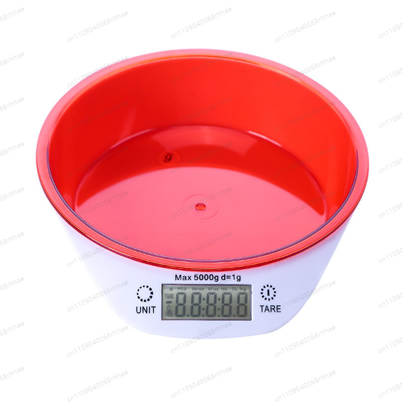 Kitchen Baking Bowls - Yüksek Hassasiyetli Dijital Mutfak Tartısı (Kaseli),
