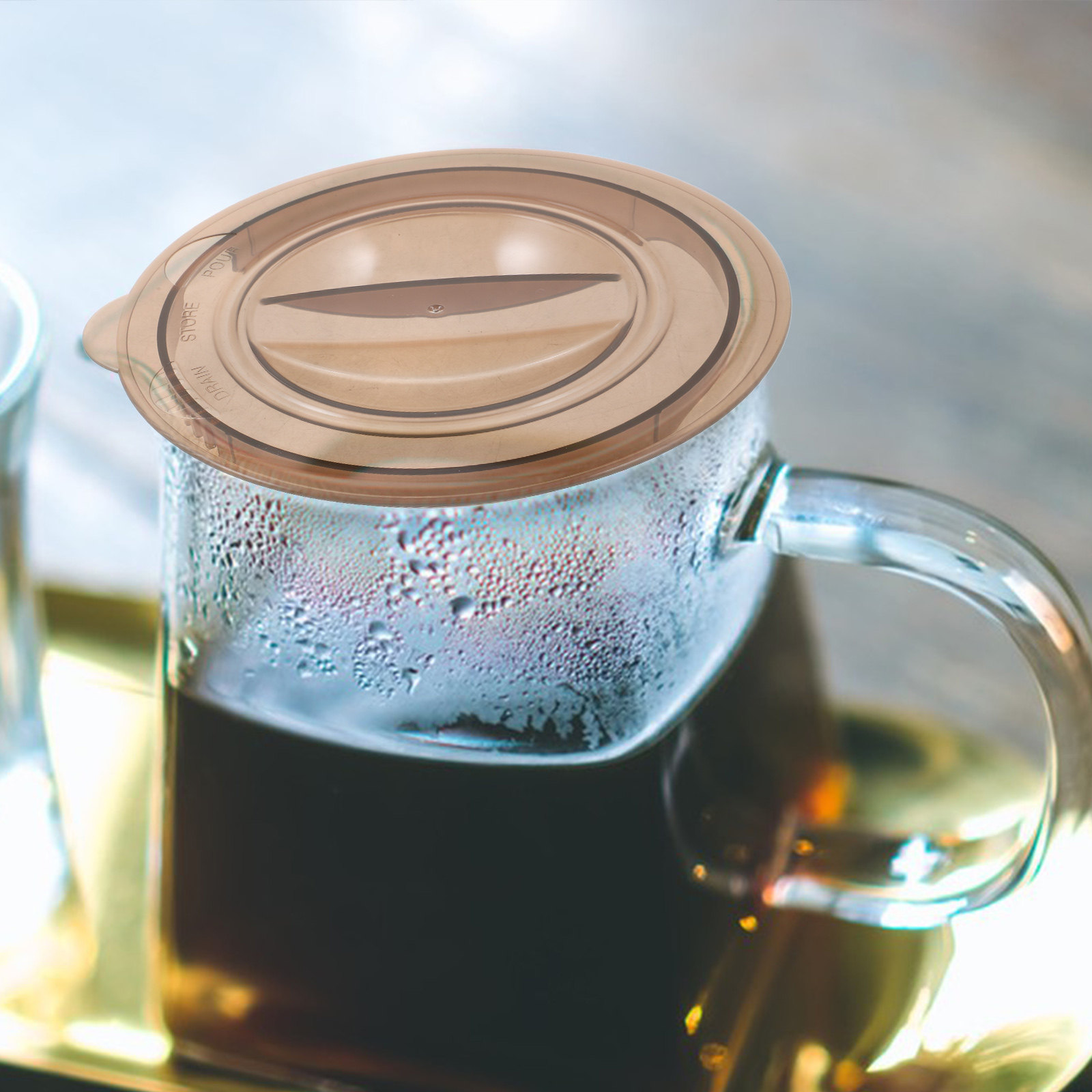 Kitchen Baking Soda - Ölçüm kabı plastik kapaklı cam ölçü