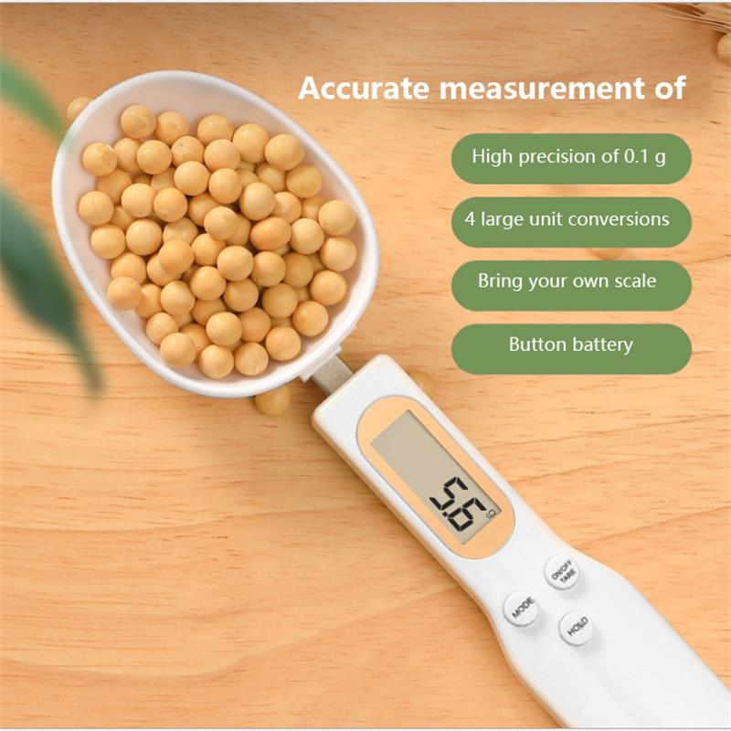 Baking Powder Kitchen - Terazili Tartım Kaşığı Mutfak Terazisi Elektronik