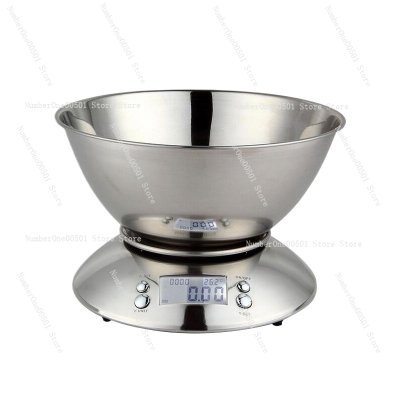 Kitchen Baking Bowls - Dijital Mutfak Terazisi Paslanmaz Çelik Gıda