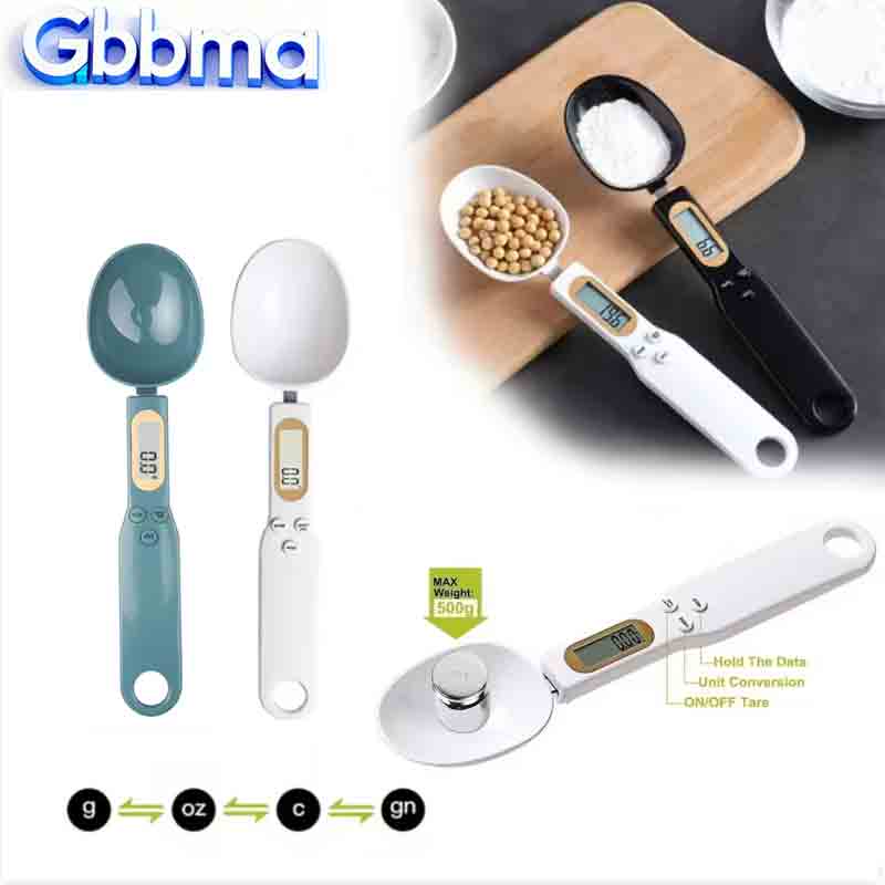 Kitchen Baking Scale - Sıcak LCD dijital ayarlanabilir tartım kaşığı,