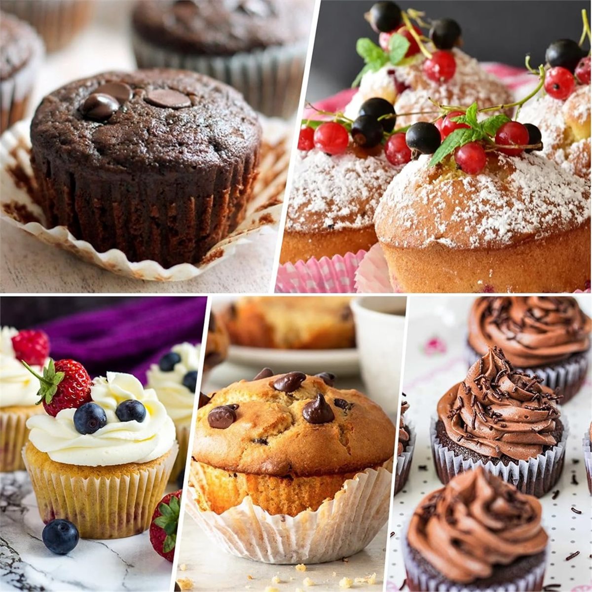 Muffin Tin Nonstick - A67T YENİ 6 Bölmeli Düz Kenarlı