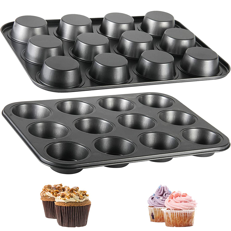 Muffin Tin Nonstick - LMETJMA Muffin Tepsisi Cupcake fırın tepsisi