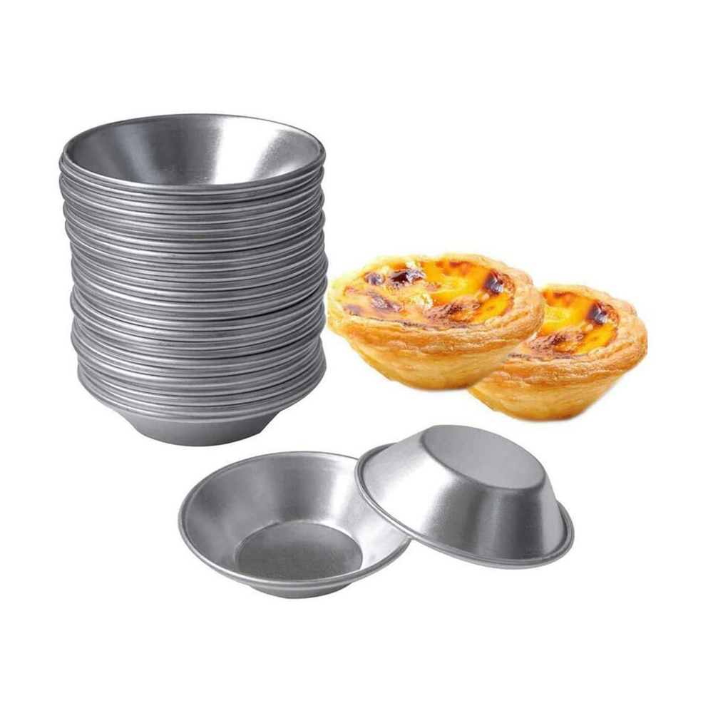 Muffin Tin Nonstick - 25 Adet Yumurta Tart Kalıpları, Tartlets