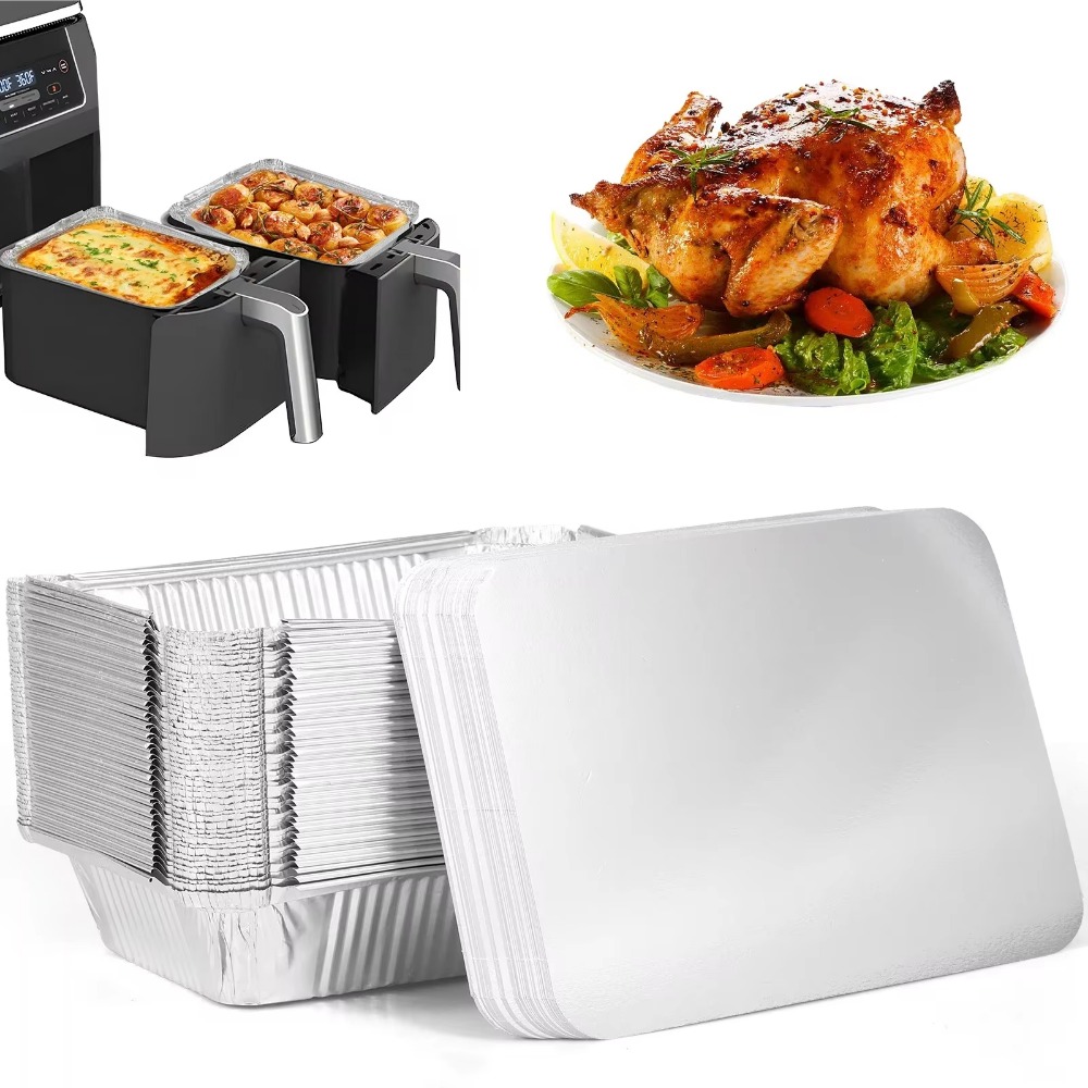 Kitchen Baking Bowls - 10 adet yeni kapaklı alüminyum folyo