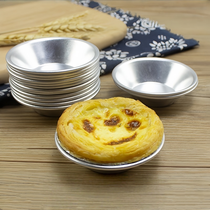 Muffin Tin Nonstick - 25 Adet Yumurta Tartı Alüminyum Cupcake
