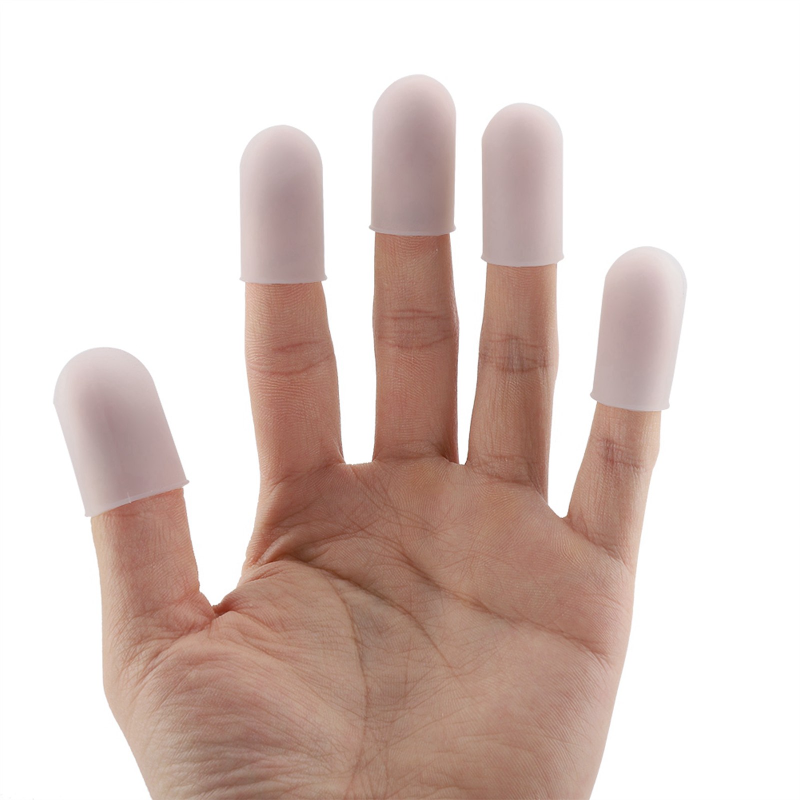 Kitchen Baking Gloves - 5 adet silikon parmak koruyucu başparmak