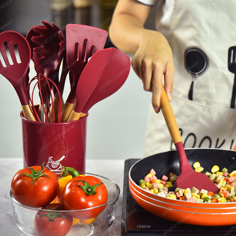 12 Parçalı silikon mutfak gere - Kitchen Baking Pan Storage incelemesi ve fiyatı