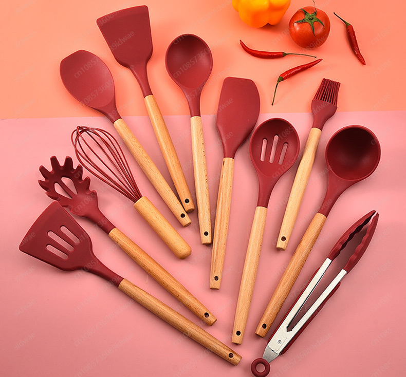 12 Parçalı silikon mutfak gere - Kitchen Baking Pan Storage incelemesi ve fiyatı