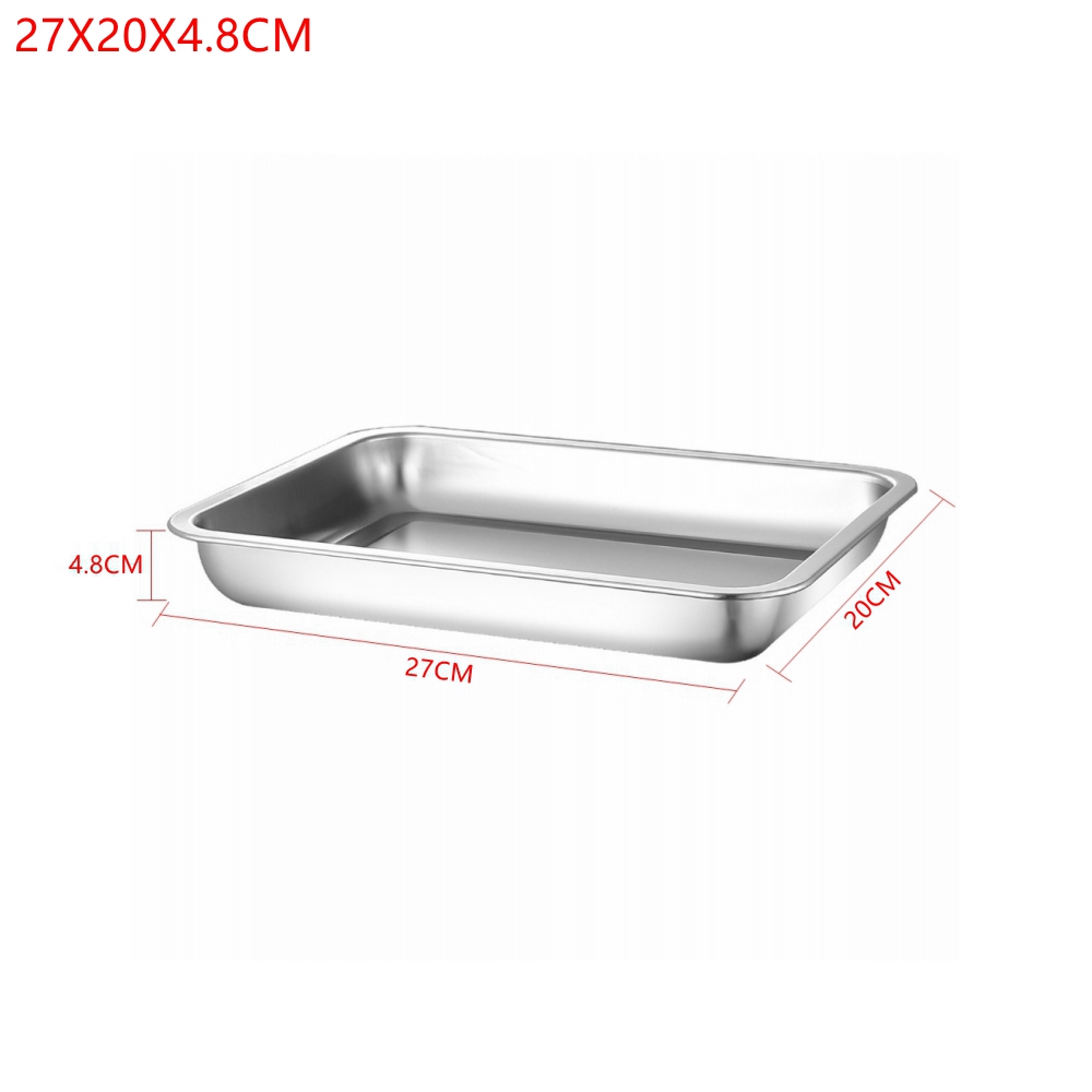 1 adet paslanmaz çelik gıda de - Kitchen Baking Pan Storage incelemesi ve fiyatı