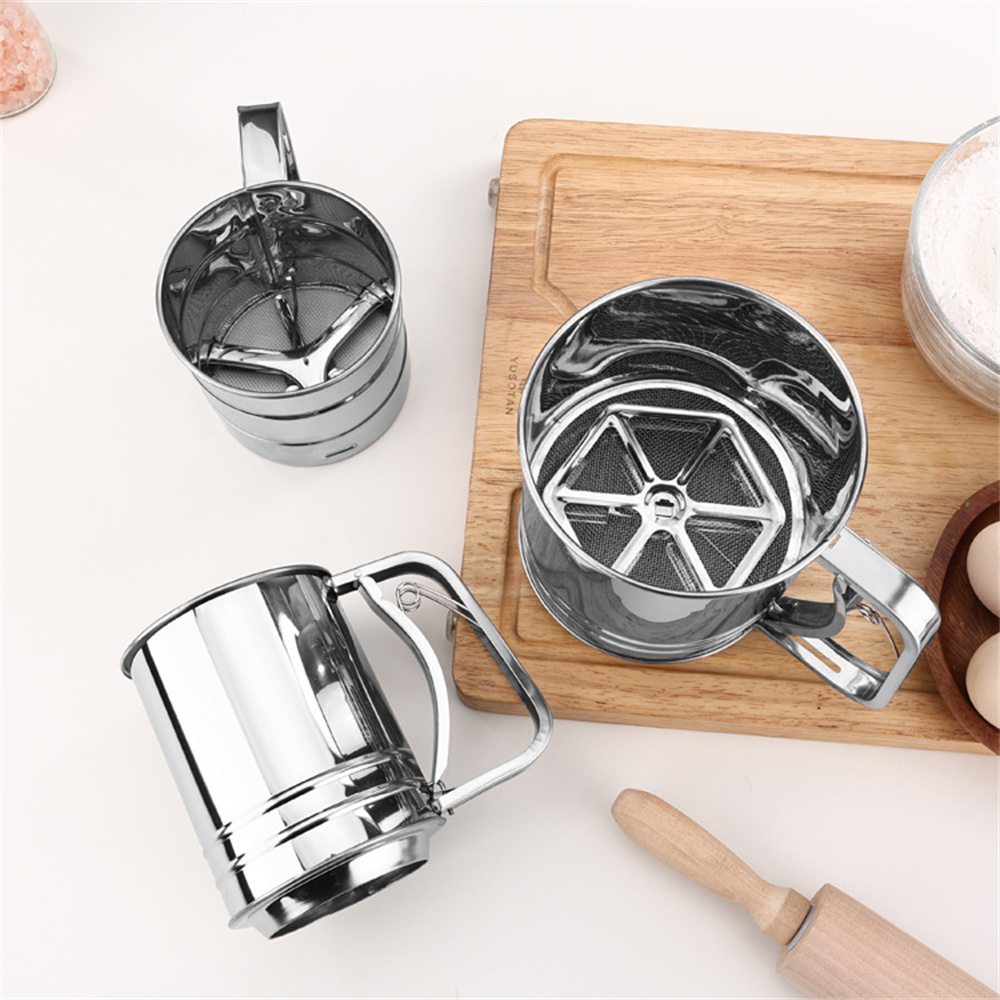 1/2 adet Paslanmaz Çelik Un El - Baking Powder Kitchen incelemesi ve fiyatı