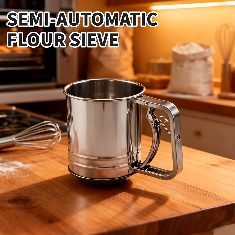 1/2 adet Paslanmaz Çelik Un El - Baking Powder Kitchen incelemesi ve fiyatı