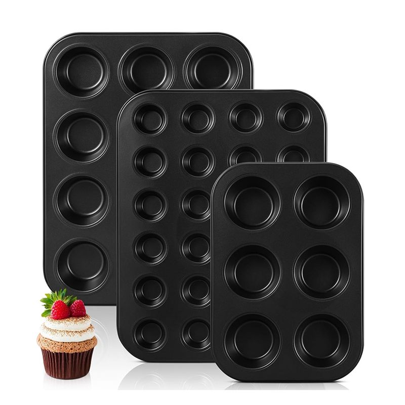 3'lü Paket Yapışmaz Muffin Tav - Muffin Tin Nonstick incelemesi ve fiyatı