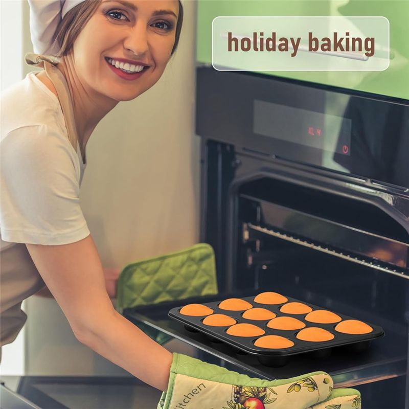 3'lü Paket Yapışmaz Muffin Tav - Muffin Tin Nonstick incelemesi ve fiyatı