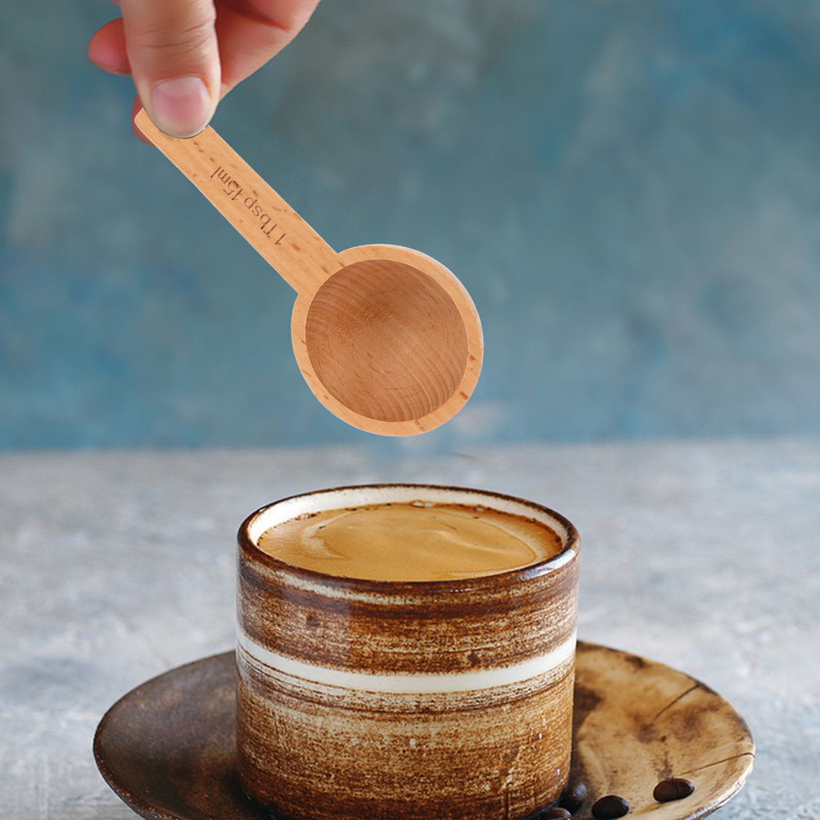 4 Parça Ahşap Kahve Ölçeği Set - Kitchen Baking Soda incelemesi ve fiyatı