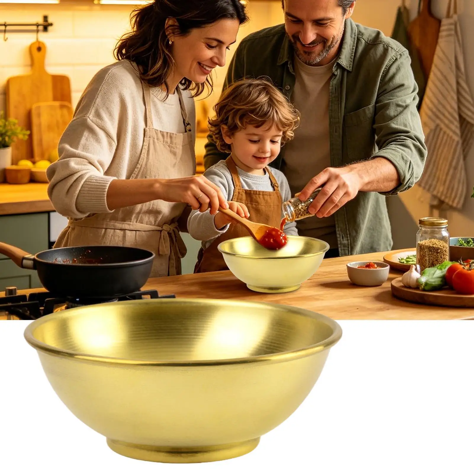 Büyük Bakır Kase, Salata, Evde - Kitchen Baking Bowls incelemesi ve fiyatı