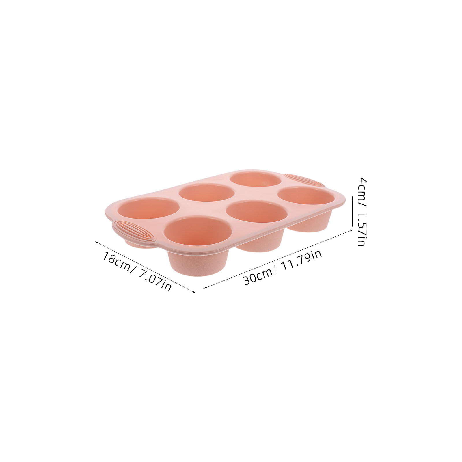 6 Bölmeli Silikon Kek Kalıbı Y - Muffin Tin Nonstick incelemesi ve fiyatı