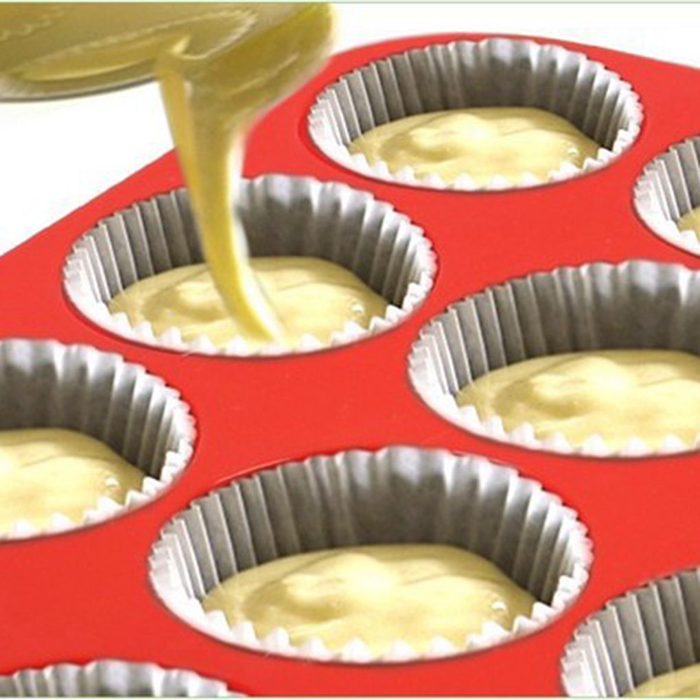 12 Bardak Yapışmaz Bakeware Mu - Muffin Tin Nonstick incelemesi ve fiyatı