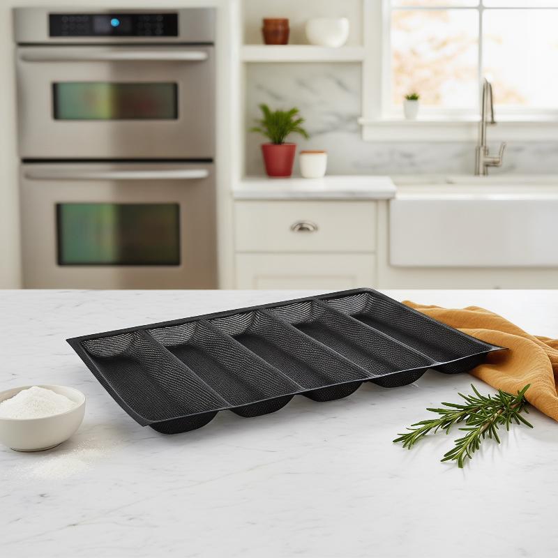 5 Bölmeli Hoagie Ekmek Tepsisi - Kitchen Baking Pan Storage incelemesi ve fiyatı