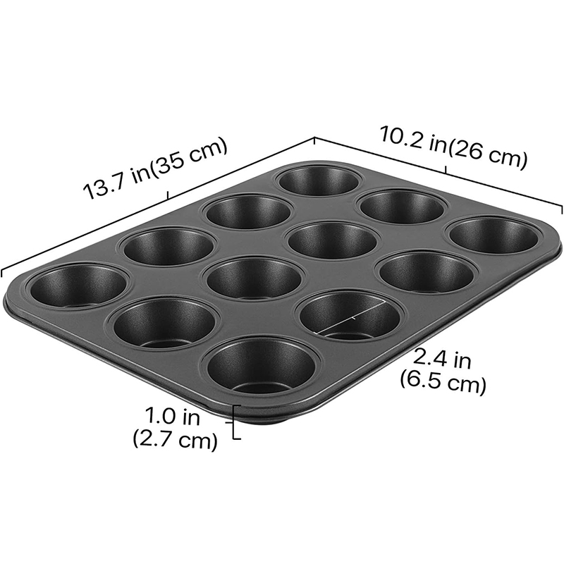 LMETJMA Muffin Tepsisi Cupcake - Muffin Tin Nonstick incelemesi ve fiyatı