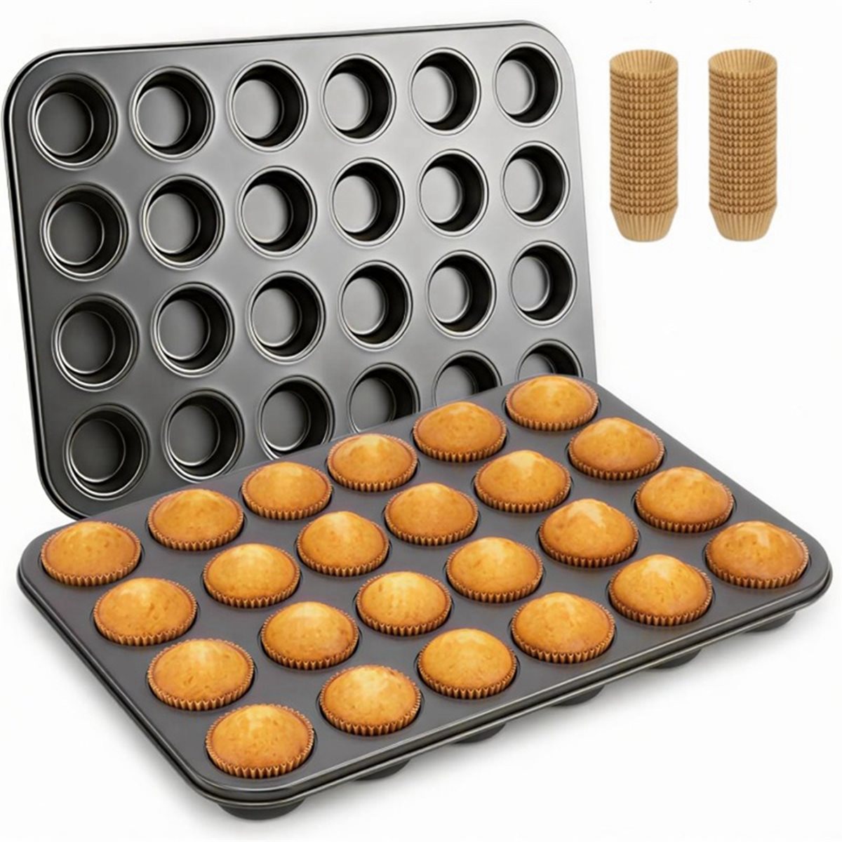 Mini Muffin Kalıbı, Pişirme İç - Muffin Tin Nonstick incelemesi ve fiyatı
