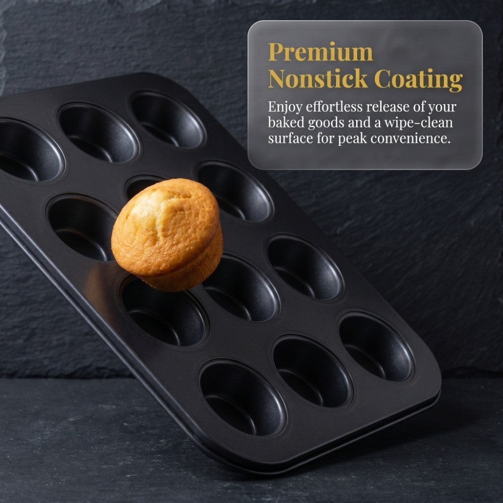 Karbon Çelik Mini Muffin Tavas - Muffin Tin Nonstick incelemesi ve fiyatı