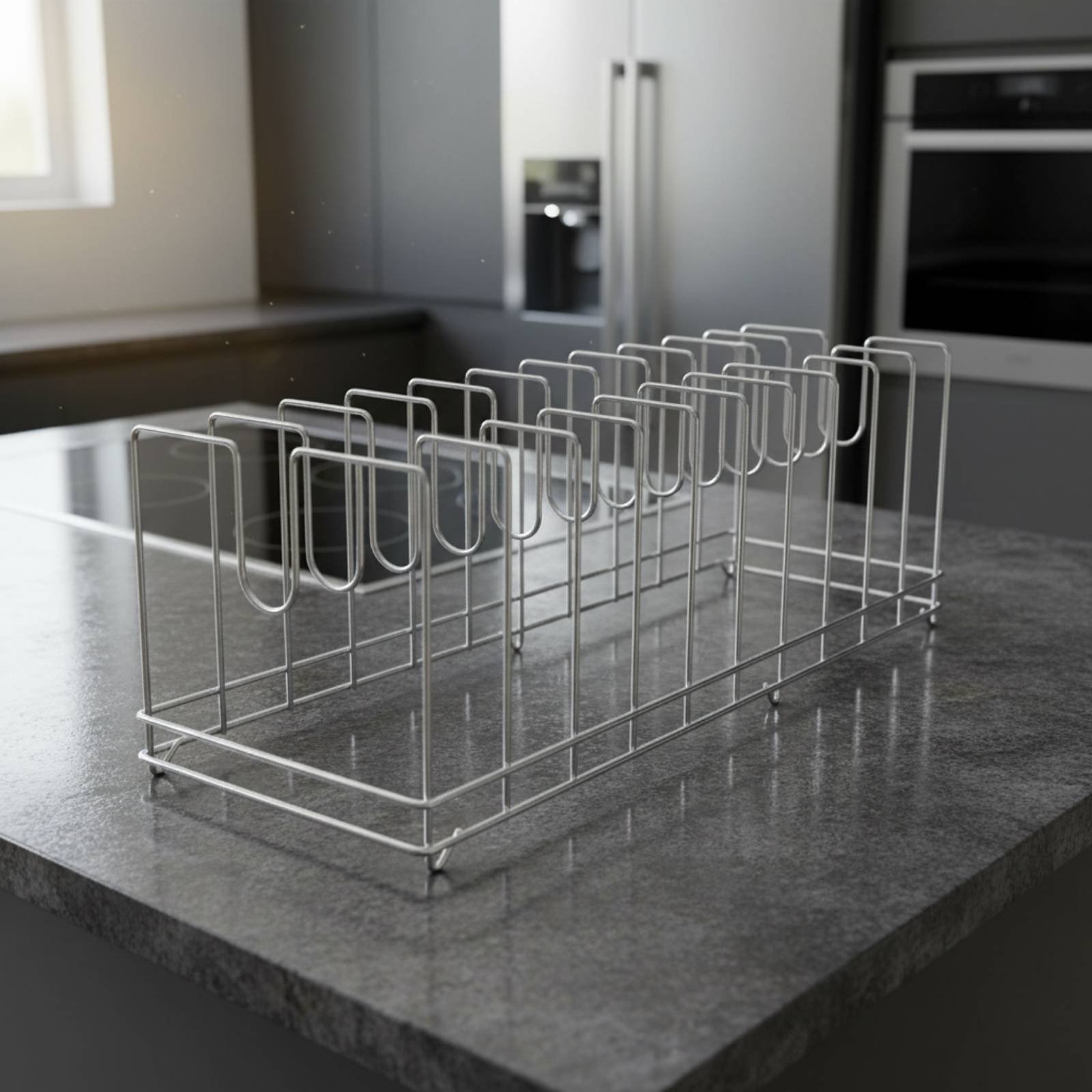 Pizza Tavası Rafı Yer Tasarruf - Kitchen Baking Pan Storage incelemesi ve fiyatı