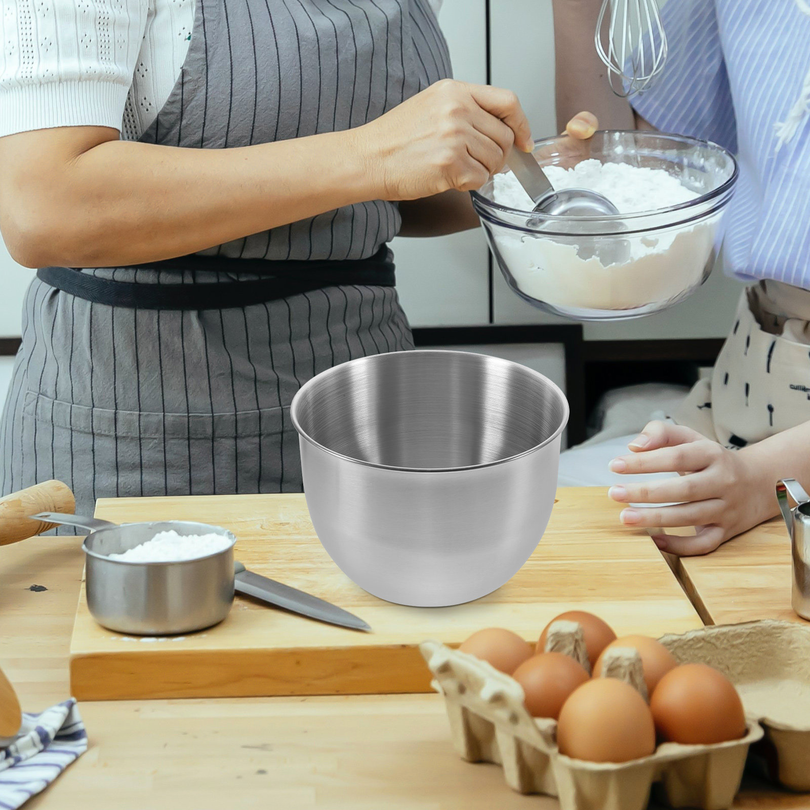Derin Paslanmaz Çelik Karıştır - Kitchen Baking Bowls incelemesi ve fiyatı
