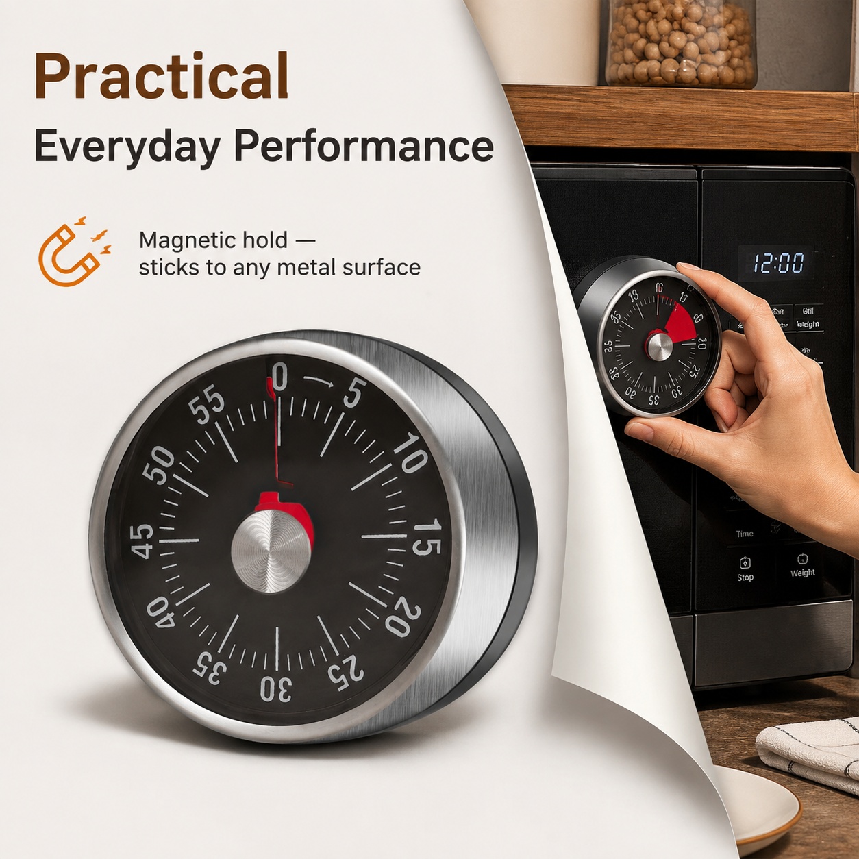 Görünür Mekanik Zamanlayıcı, 6 - Baking Kitchen Hourly incelemesi ve fiyatı